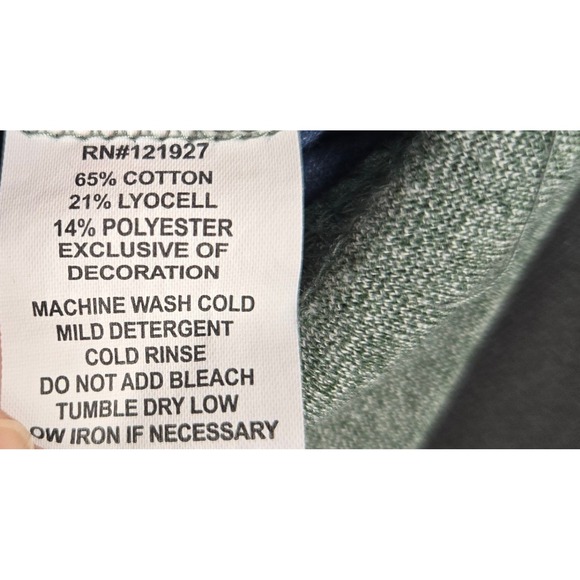 Johnnie O Quarter Zip Golf Pullover Sweatshirt Heather Green Men's Medium - Picture 6 of 7